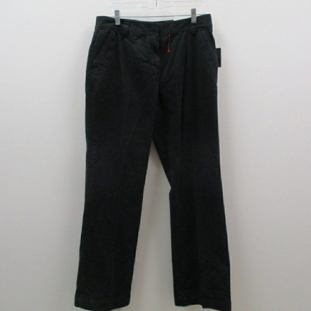 🆕NWT Liz Claiborne Black AUDRA Straight Leg Pants 10